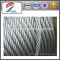 7x19 Ungalvanized and Galvanized Stainless Steel Wire Rope